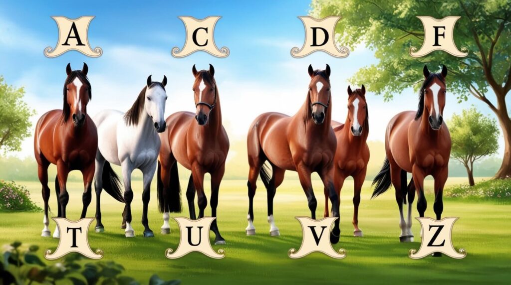 750+ A to Z Horse Names with Proper Meanings