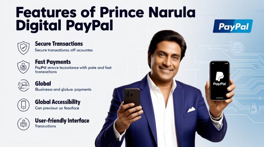 Features of Prince Narula Digital PayPal