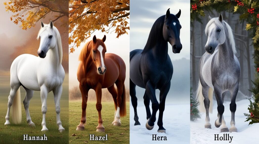 Female Horse Names Beginning with H