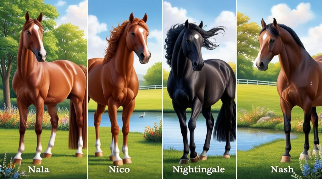 Funny Horse Names that Starts with N